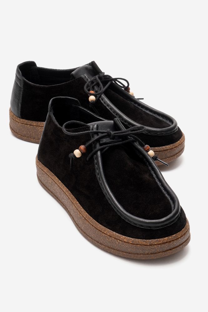 kadin-deri-ayakkabi-SIYAH SUET-HG875-0103542_0